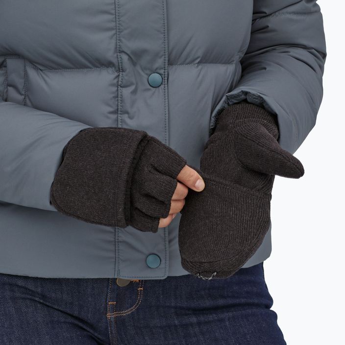 Жіночі трекінгові рукавички Patagonia Better Sweater Флісові рукавички чорні 3