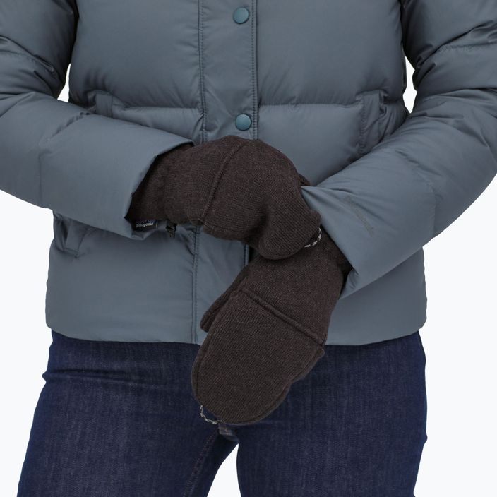 Жіночі трекінгові рукавички Patagonia Better Sweater Флісові рукавички чорні 4