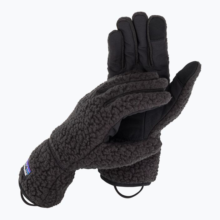 Жіночі трекінгові рукавички Patagonia Retro Pile Fleece чорні