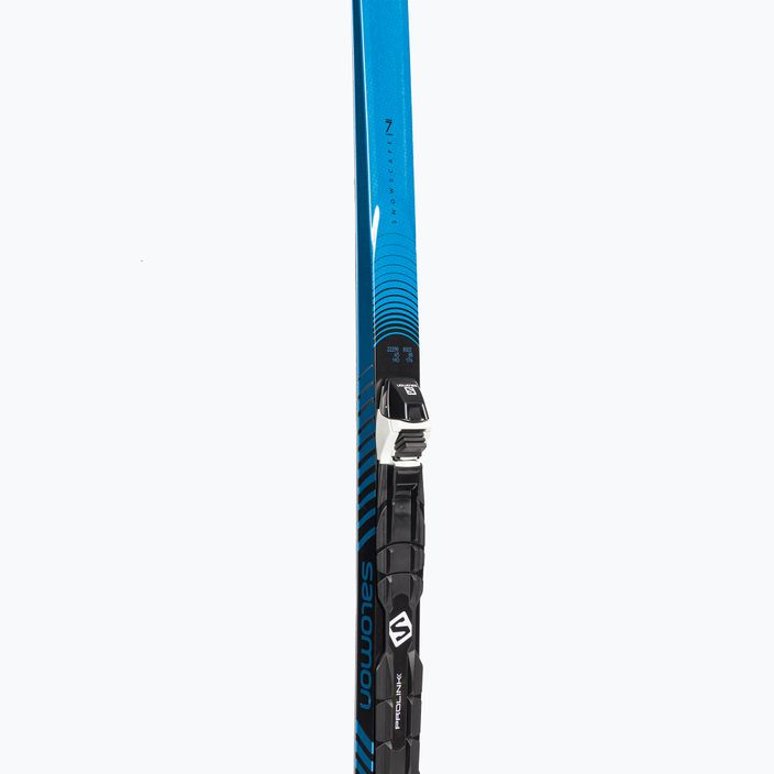 Лижі бігові чоловічі Salomon Snowscape 7 + Prolink Auto блакитні L409351PMM 6