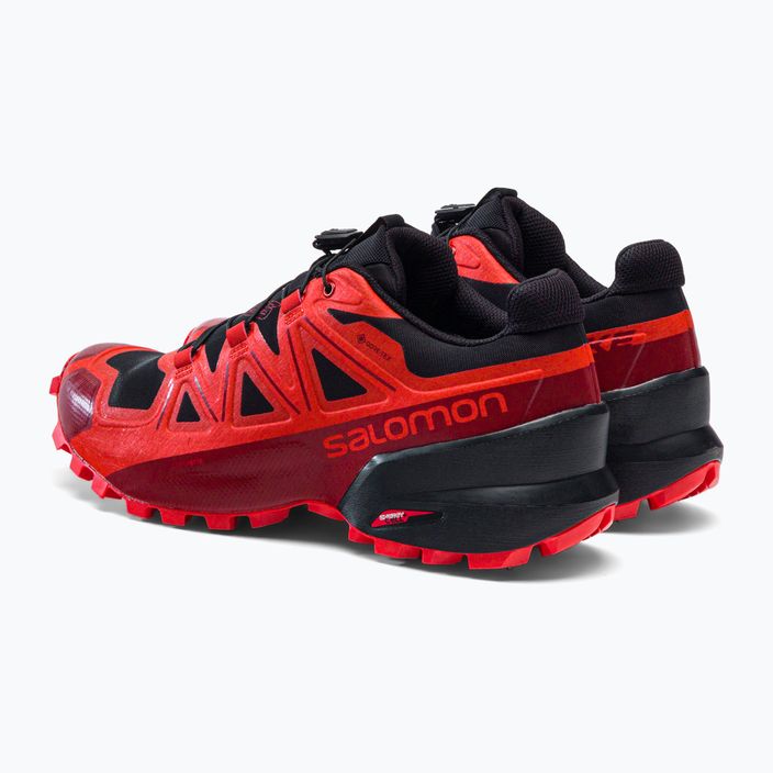 Кросівки для бігу чоловічі Salomon Spikecross 5 GTX червоні L40808200 3