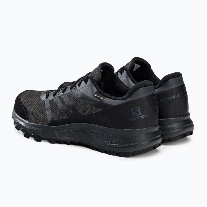 Кросівки для бігу чоловічі Salomon Trailster 2 GTX phantom/ebony/black 3