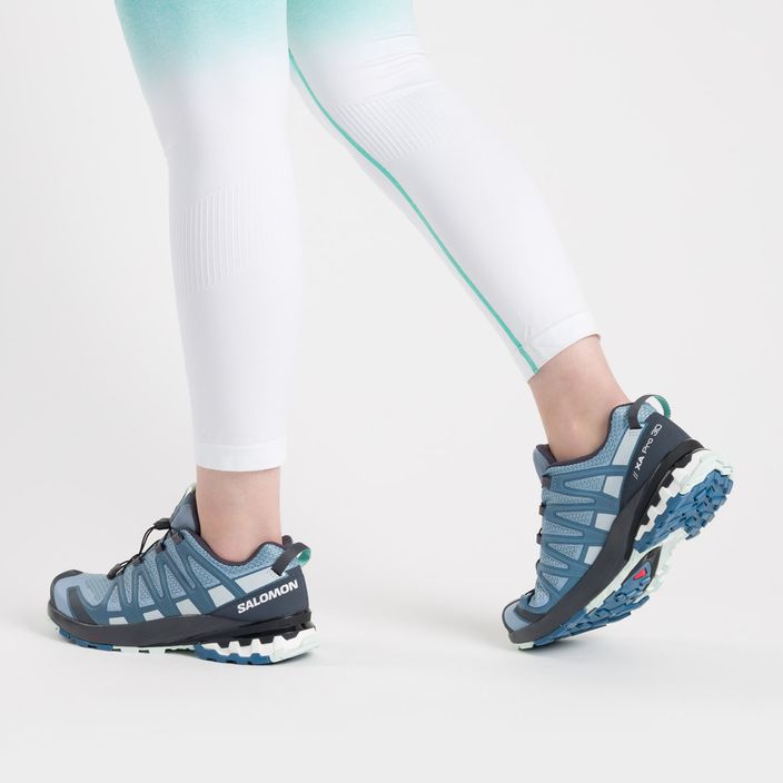 Кросівки для бігу жіночі Salomon XA Pro 3D V8 блакитні L41272100 3