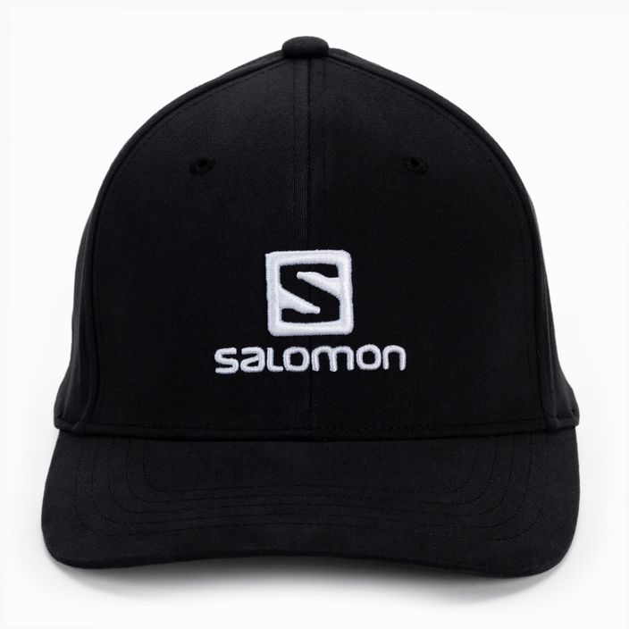 Бейсболка Salomon Logo чорна LC1655800 4