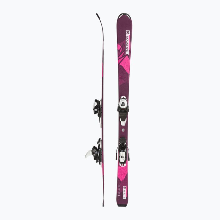 Дитячі гірські лижі Salomon Lux Jr M+L6 bordeau/pink 2