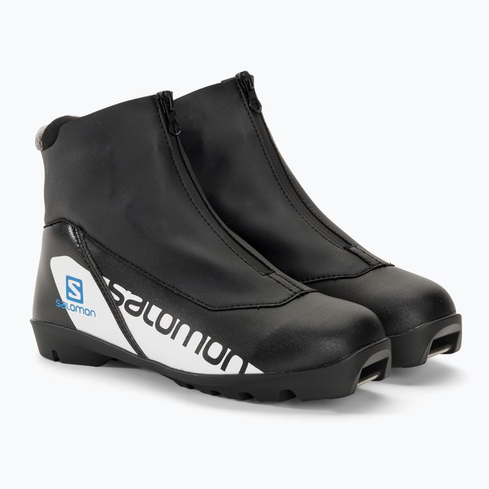 Дитячі бігові лижні черевики Salomon RC Jr чорні/сині 4
