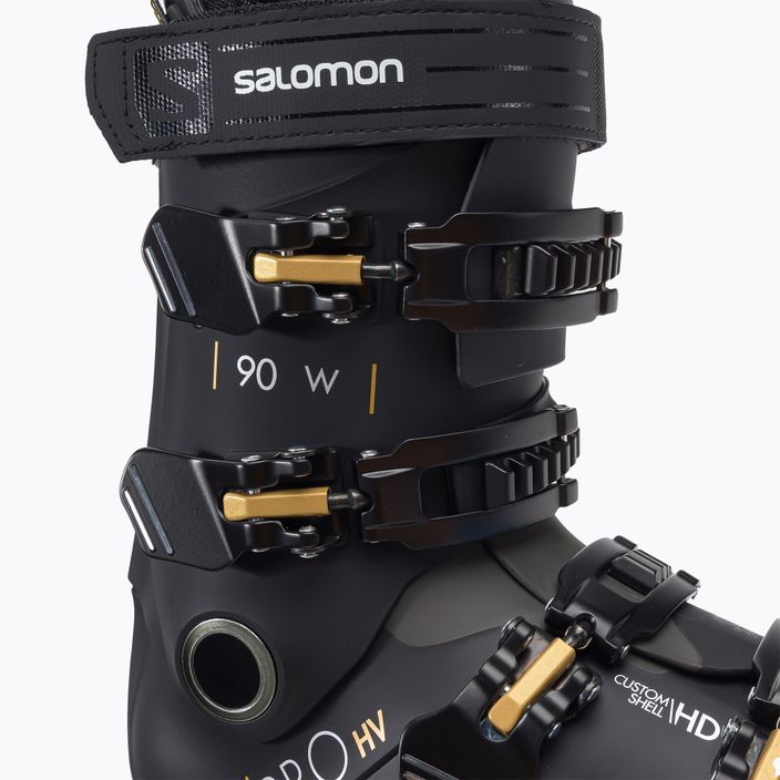 Черевики лижні жіночі  Salomon S/Pro HV 90 GW чорні L41560400 6