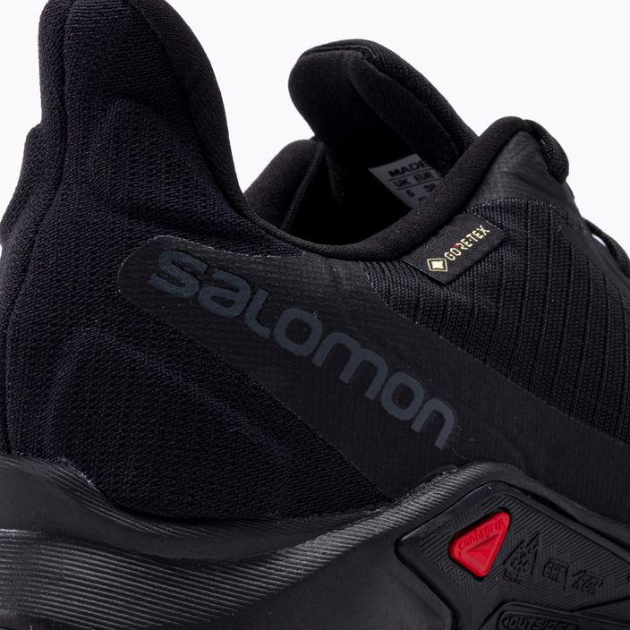 Кросівки для бігу жіночі Salomon Alphacross 3 GTX black/black 7