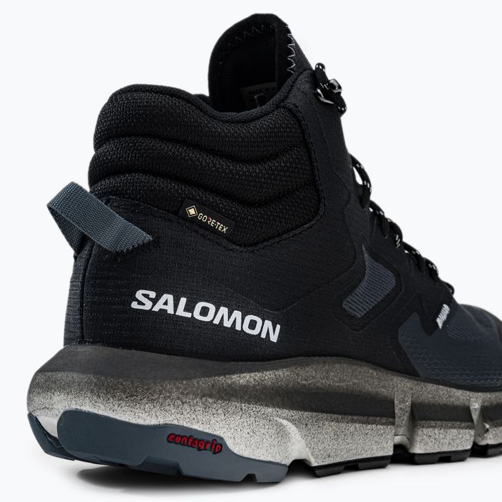 Черевики для трекінгу чоловічі Salomon Predict Hike Mid GTX чорні L41460900 8