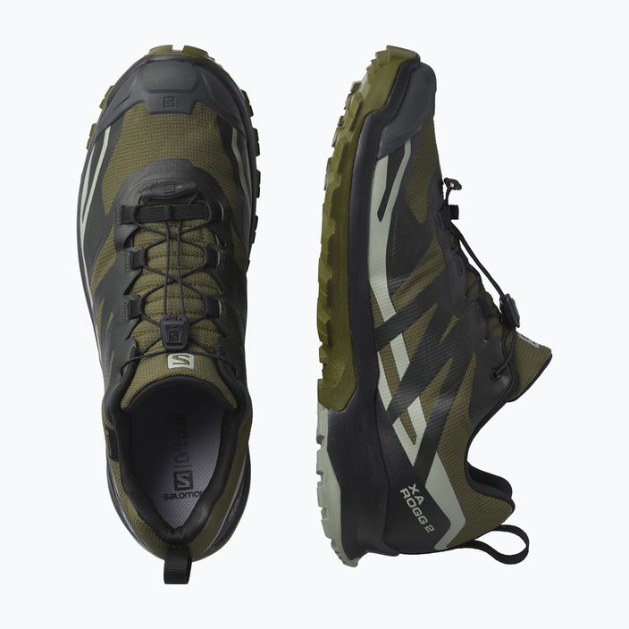Кросівки для бігу чоловічі Salomon XA Rogg 2 GTX чорні L41439400 13