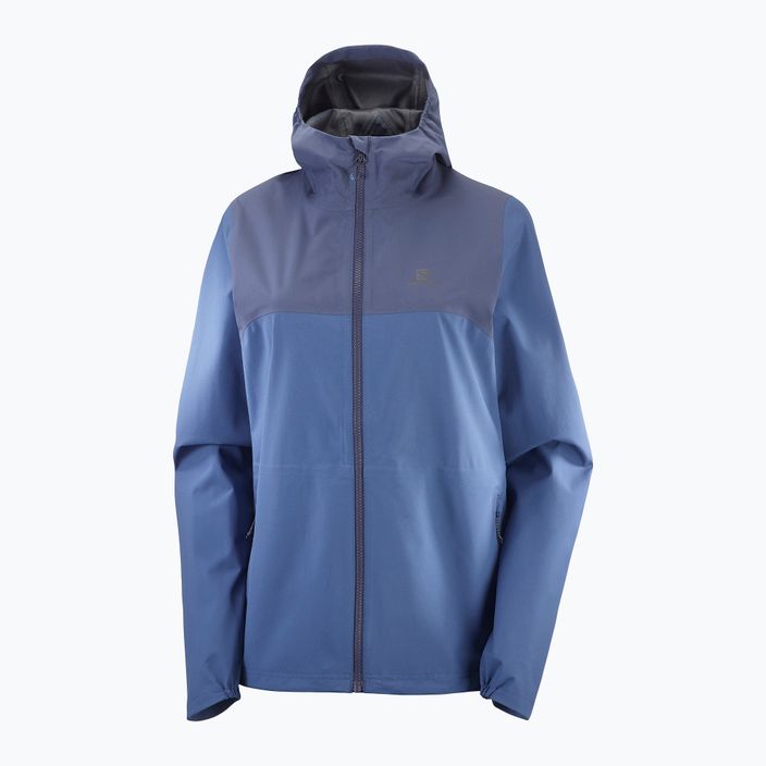 Куртка дощовик жіноча Salomon Essential WP 2.5L блакитна LC1792900