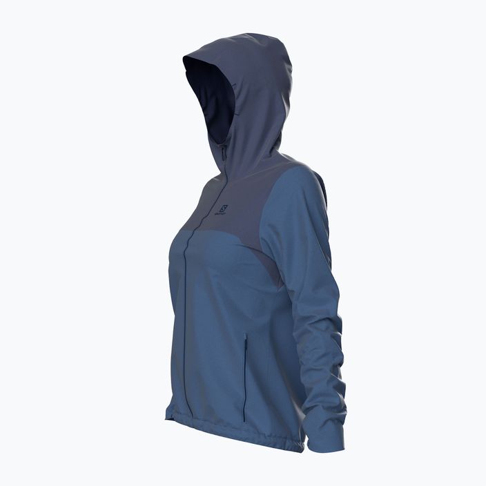 Куртка дощовик жіноча Salomon Essential WP 2.5L блакитна LC1792900 3