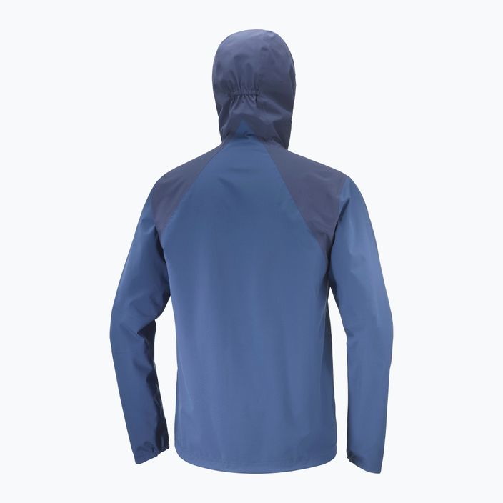 Куртка дощовик чоловіча Salomon Essential WP 2.5L блакитна LC1702300 3