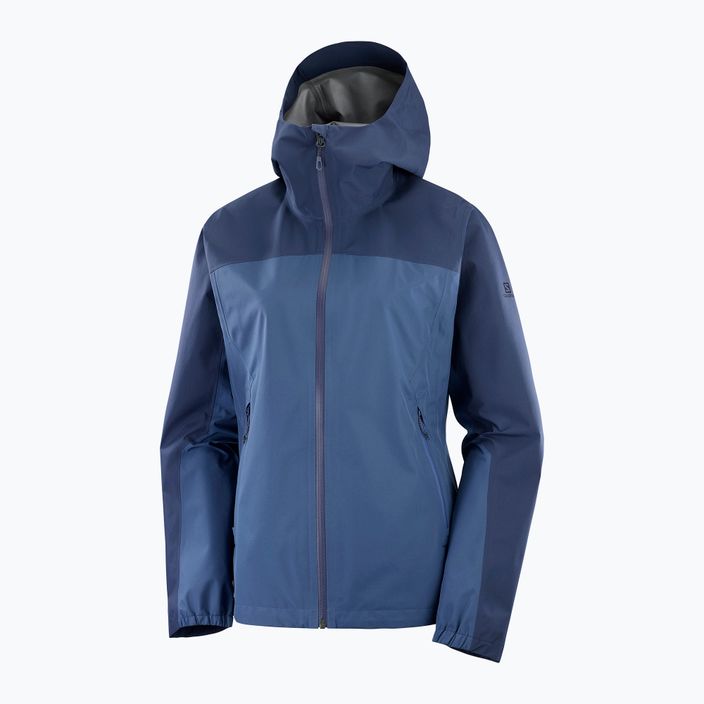 Куртка дощовик жіноча Salomon Outline GTX 2.5L синя LC1709700