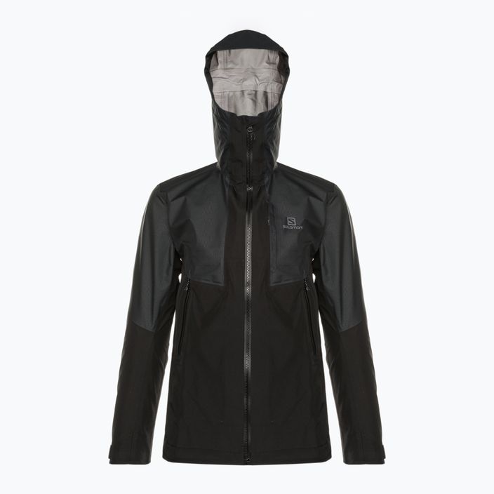 Куртка дощовик чоловіча Salomon Outline GTX Hybrid чорна LC1786600