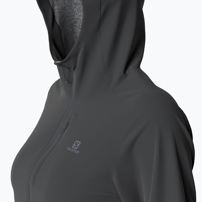 Куртка дощовик жіноча Salomon Outrack WP чорна LC1709000 5