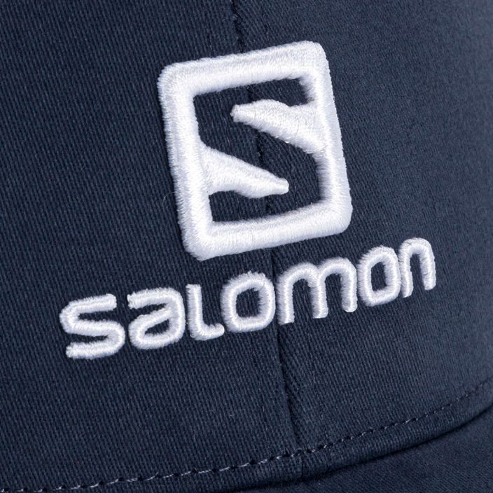 Бейсболка Salomon Logo синя LC1682300 5