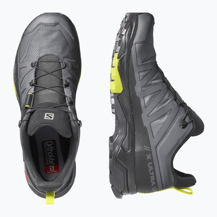 Чоловічі трекінгові черевики Salomon X Ultra 4 GTX тихий відтінок/чорний/вечірній первоцвіт 9