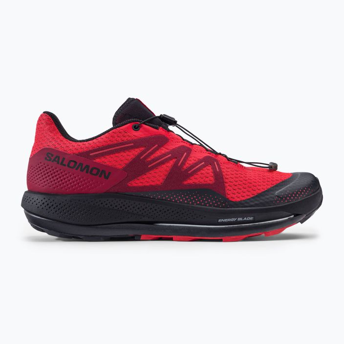 Кросівки для бігу чоловічі Salomon Pulsar Trail poppy red/bird/black 2