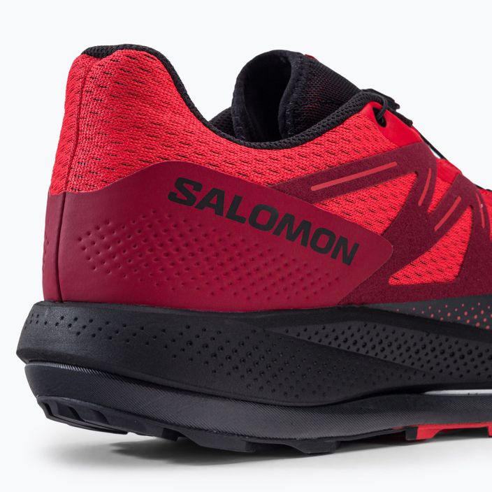 Кросівки для бігу чоловічі Salomon Pulsar Trail poppy red/bird/black 8