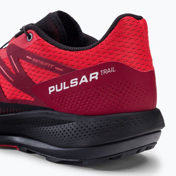 Кросівки для бігу чоловічі Salomon Pulsar Trail poppy red/bird/black 10
