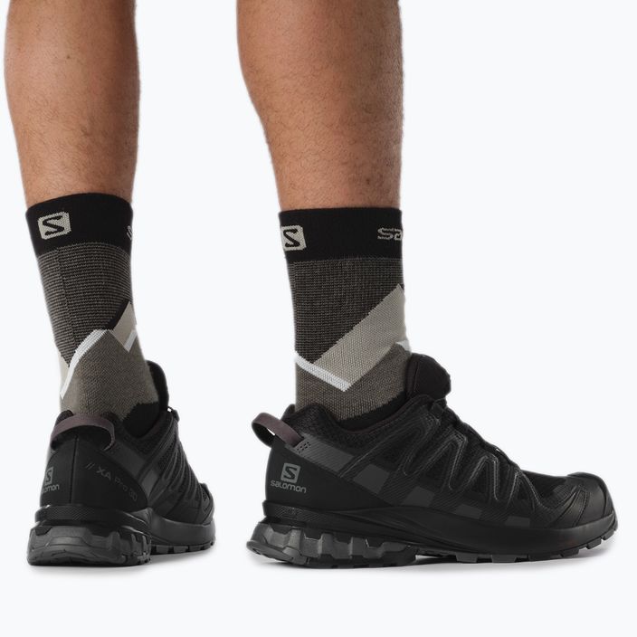 Кросівки для бігу чоловічі Salomon XA Pro 3D V8 чорні L41689100 17