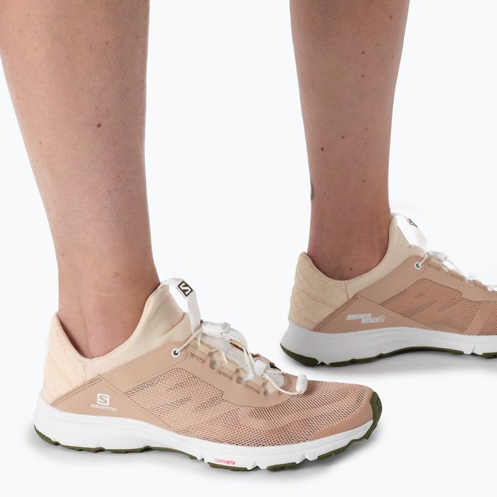 Кросівки для бігу жіночі Salomon Amphib Bold 2 бежеві L41610800 3