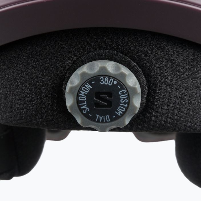 Шолом лижний Salomon Driver Pro Sigma S1 фіолетовий L47012000 6