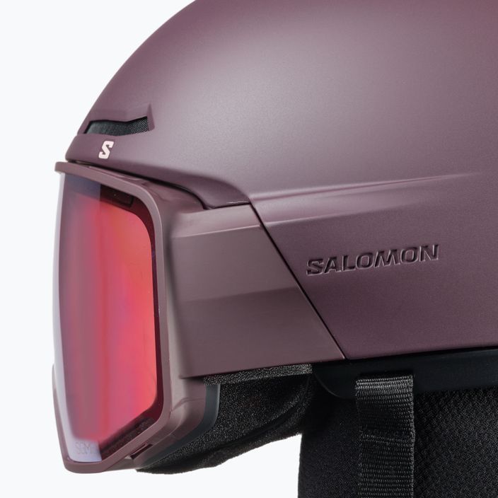 Шолом лижний Salomon Driver Pro Sigma S1 фіолетовий L47012000 8