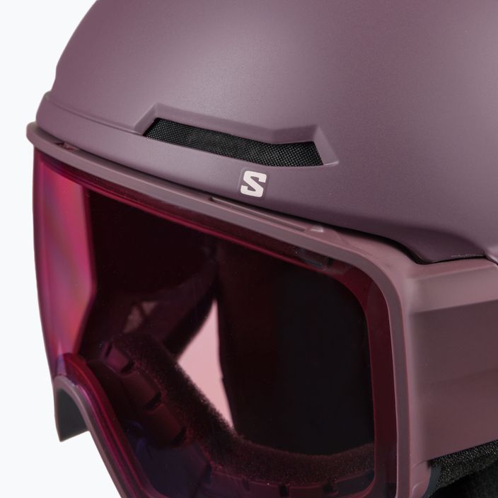 Шолом лижний Salomon Driver Pro Sigma S1 фіолетовий L47012000 10