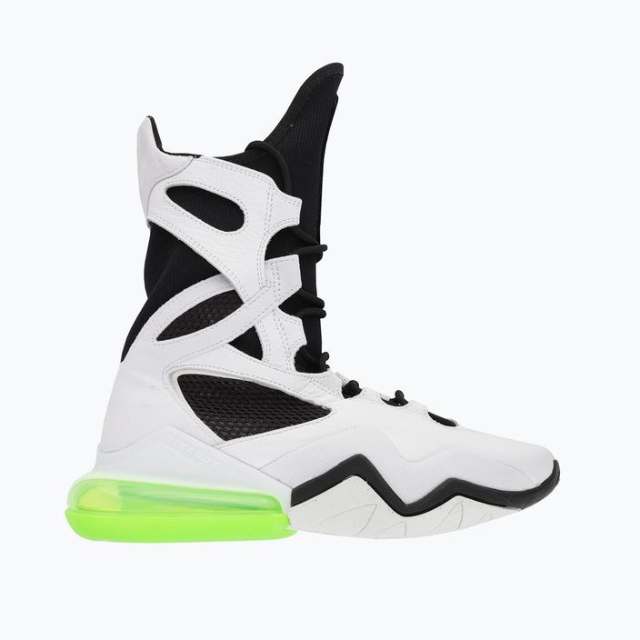 Жіночі кросівки Nike Air Max Box білі/чорні/електрично-зелені 12