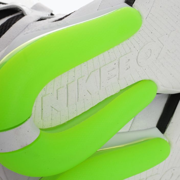 Жіночі кросівки Nike Air Max Box білі/чорні/електрично-зелені 16