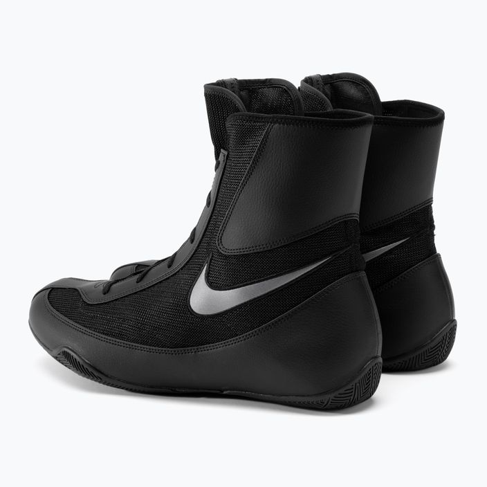 Боксерські кросівки боксерки Nike Machomai 2 black/metalic dark grey 3