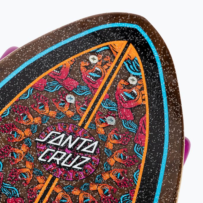 Скейтборд круїзер Santa Cruz Cruzer Mandala Hand Shark 8.8 коричневий 124573 6