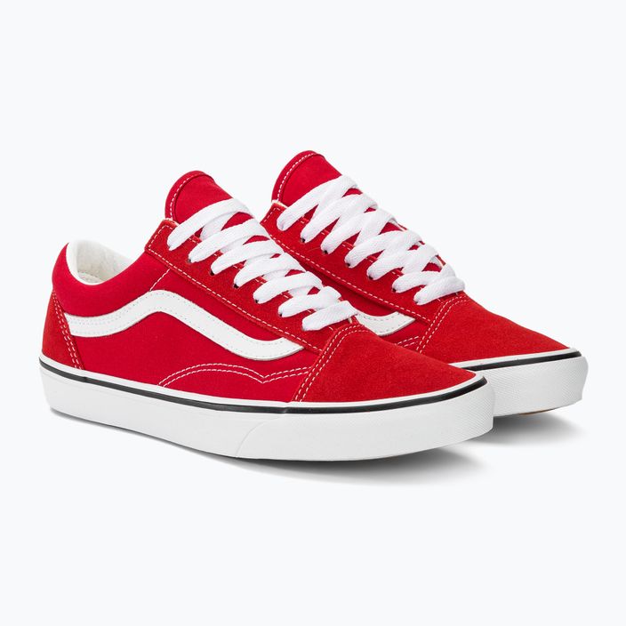 Черевики Vans UA Old Skool racing red/true white 5