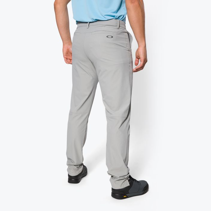 Штани для гольфу чоловічі Oakley Take Pro сірі FOA403082 3