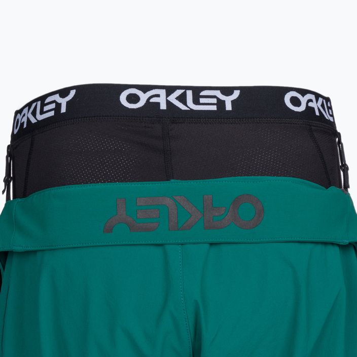 Велошорти жіночі Oakley Drop In MTB зелені FOA500275 14