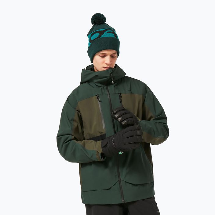 Куртка сноубордична чоловіча Oakley TC Earth Shell зелена FOA403437 4