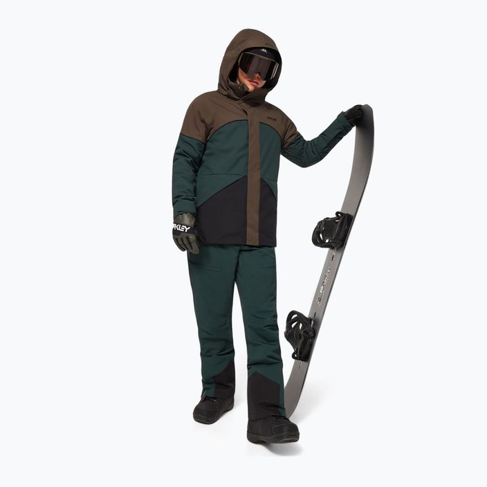 Штани сноубордичні чоловічі Oakley Axis Insulated зелені FOA403446 3