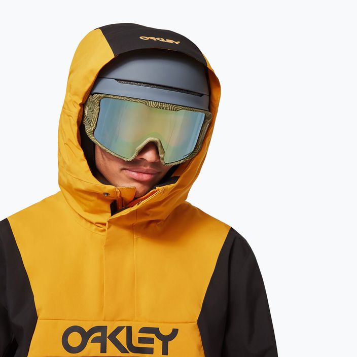 Куртка сноубордична чоловіча Oakley TNP TBT Insulated Anorak жовта FOA403652 4