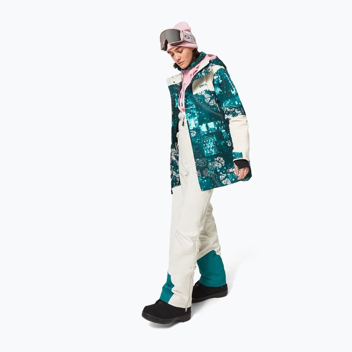 Куртка сноубордична жіноча Oakley TC Aurora RC Insulated зелена FOA500278 3
