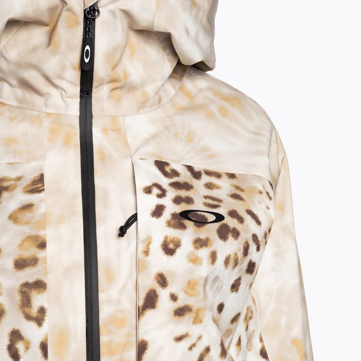 Жіноча сноубордична куртка Oakley TC Juno Reduct Shell з принтом cheeta td 3
