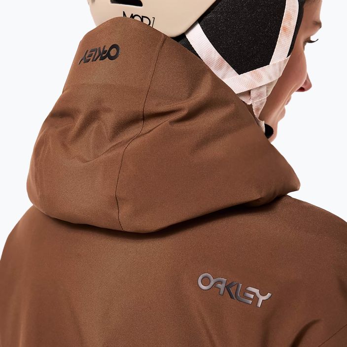 Куртка сноубордична жіноча Oakley WMNS TNP TBT Isulated Anorak hummus/carafe 10