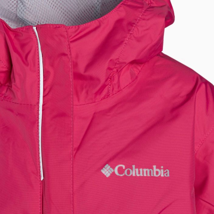 Куртка дощовик дитяча Columbia Arcadia 613 рожева 1580631 4