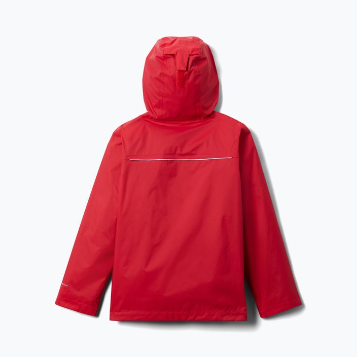 Куртка дощовик з мембраною дитяча Columbia Watertight червона 1580641 7