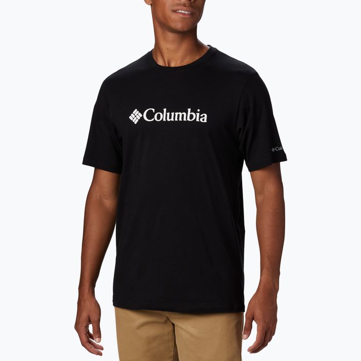 Футболка трекінгова чоловіча Columbia CSC Basic Logo black