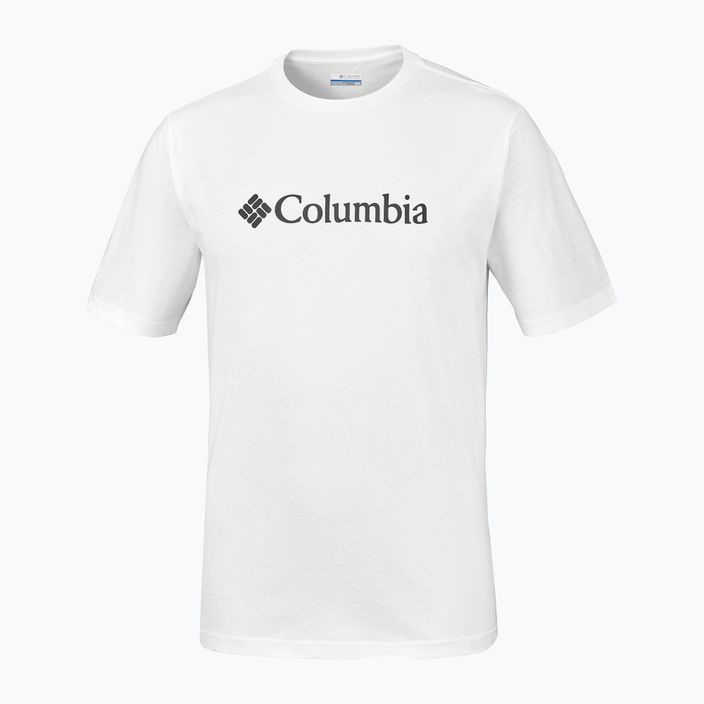 Футболка трекінгова чоловіча Columbia CSC Basic Logo white 6