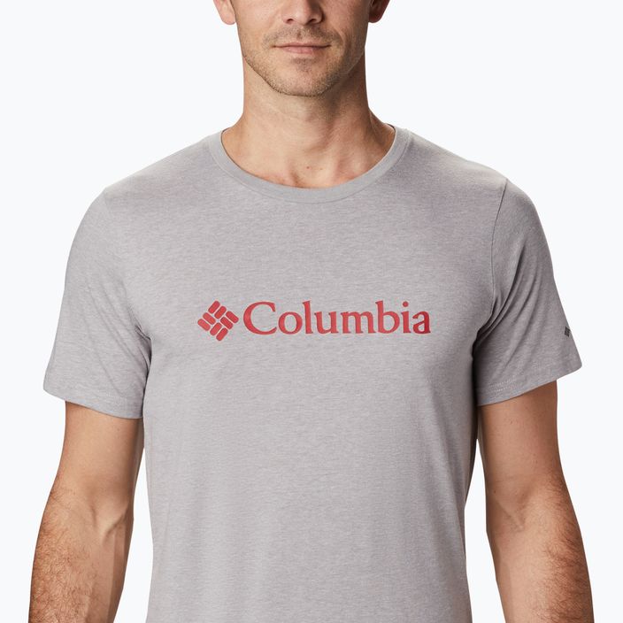 Футболка чоловіча Columbia CSC Basic Logo columbia grey heather 5