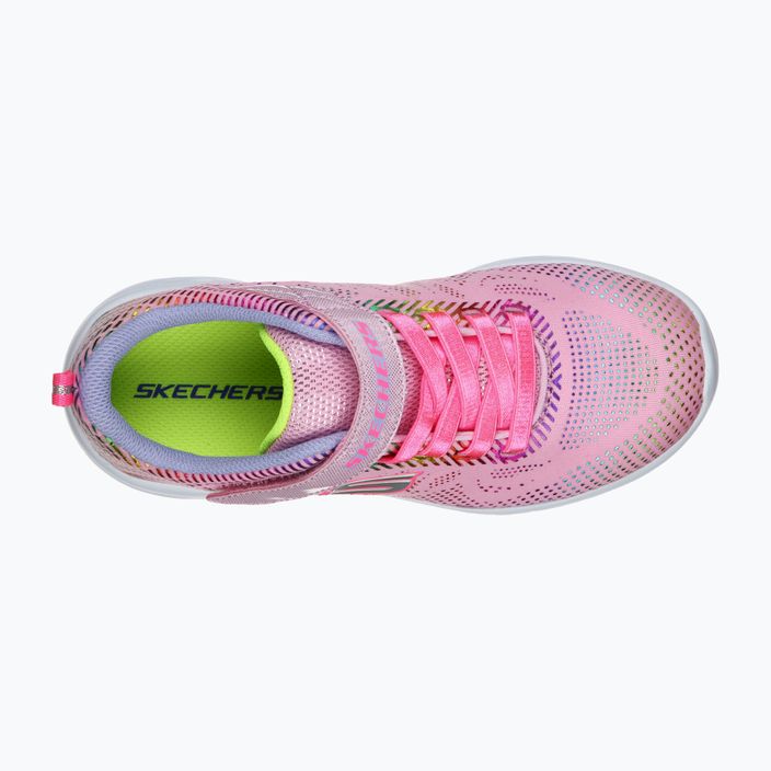 Дитячі кросівки SKECHERS Go Run 600 Shimmer Speeder світло-рожеві / мульти 15