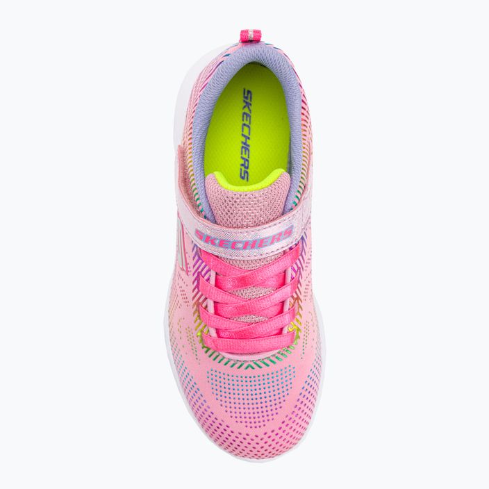 Дитячі кросівки SKECHERS Go Run 600 Shimmer Speeder світло-рожеві / мульти 6